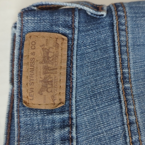 Levi's 515 Boot Cut Jeans 4M Blue Pockets - Picture 8 of 16